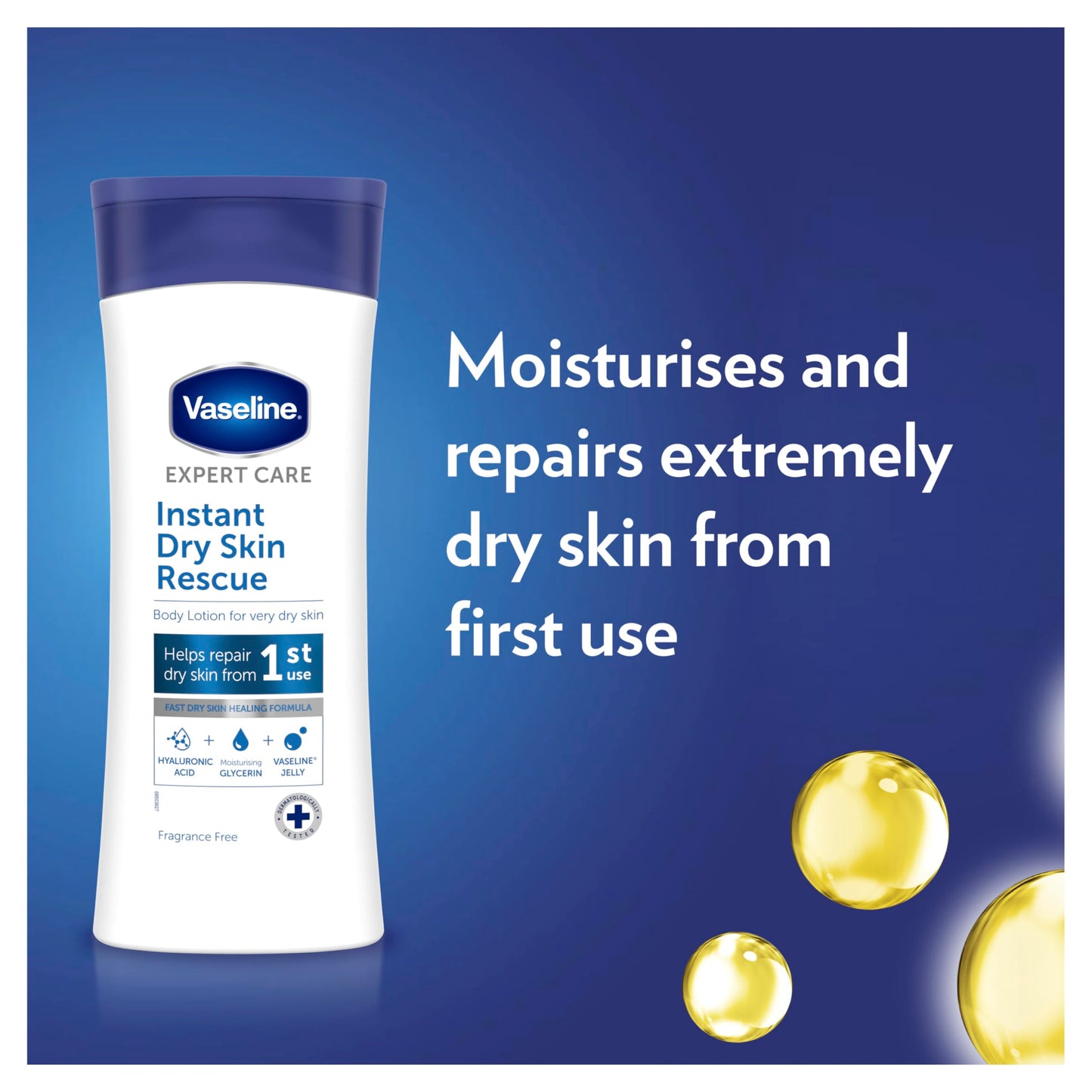- Vaseline Expert Care Instant Dry Skin Rescue Body Lotion 400 ml -