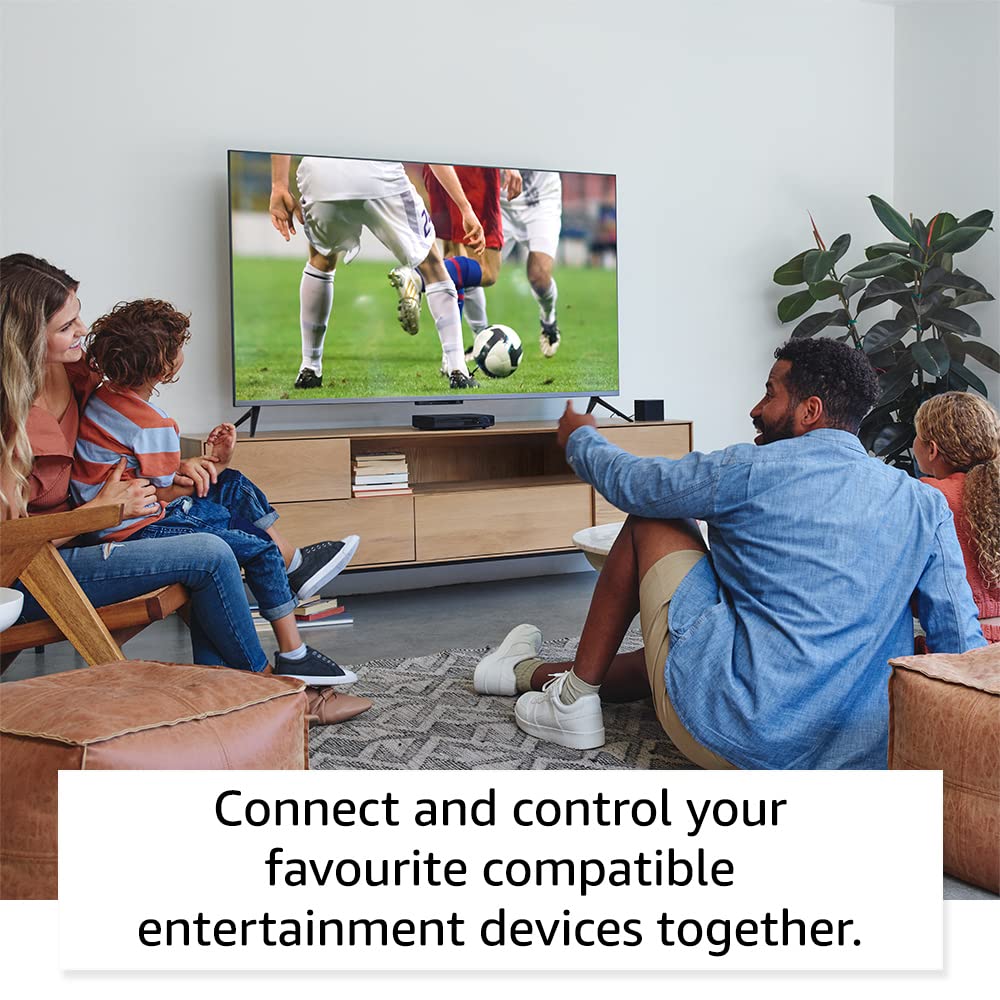 Amazon Fire TV Cube | Hands-free streaming media player with Alexa, Wi-Fi 6E, 4K Ultra HD