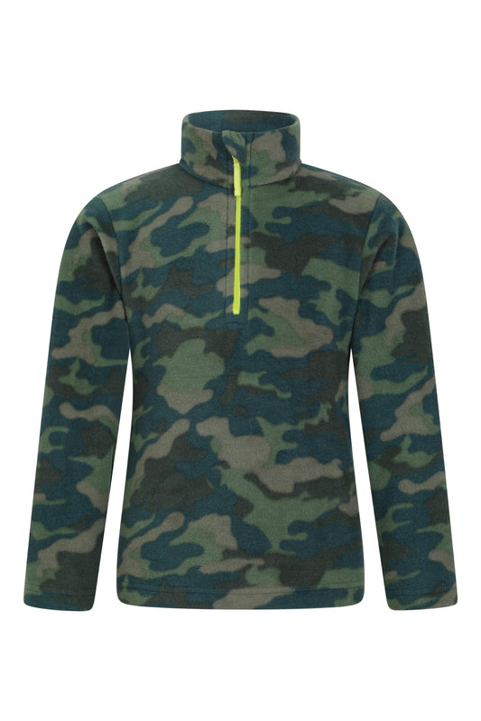 - Mountain Warehouse Pursuit Printed Kids Hoodie | Microfleece, Anti-pill, Breathable Girls & Boys Sweatshirt -