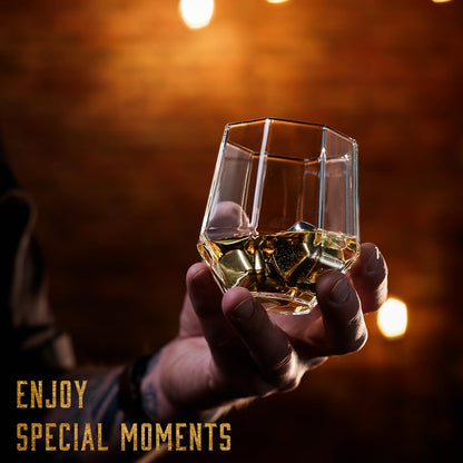 - Whisiskey – Whiskey Decanter – Diamond - 1000 ml – Whiskey Carafe Set