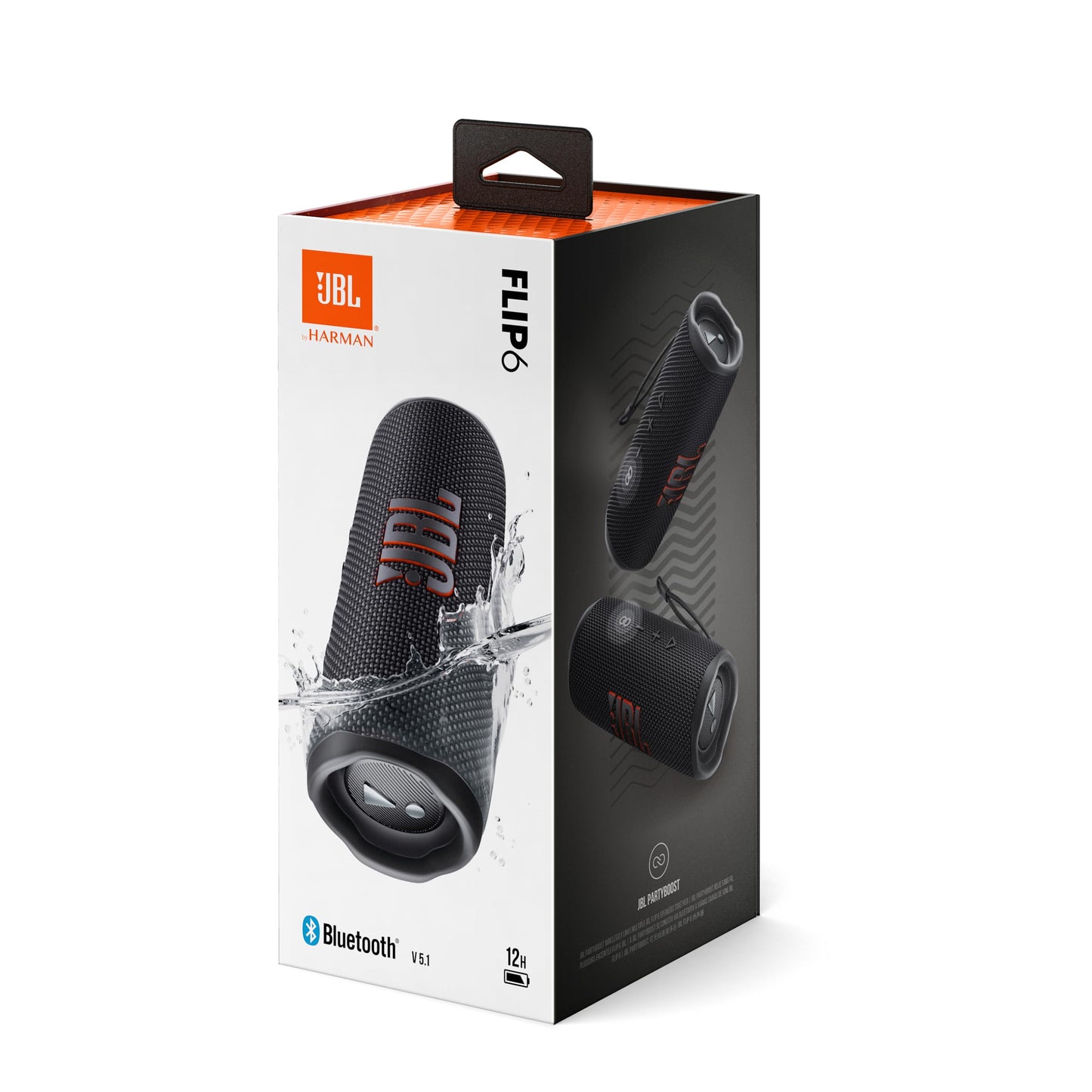 - JBL Flip 6 Portable Bluetooth Speaker | 2-way speaker system | powerful JBL Original Pro Sound | up to 12 hours of playtime -