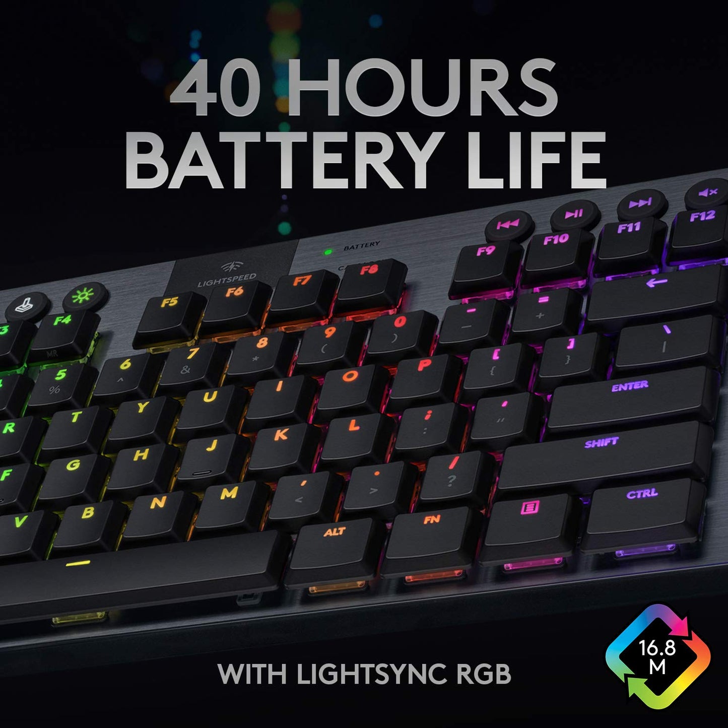 - Logitech G915 LIGHTSPEED TKL Tenkeyless Wireless Mechanical Gaming Keyboard -
