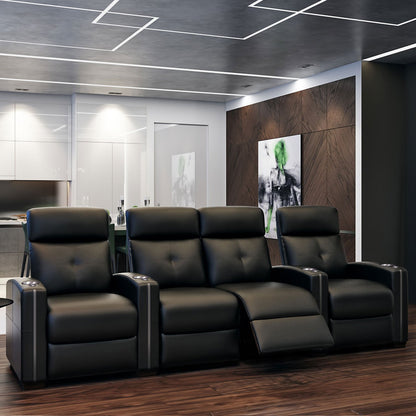 - Octane Seating Cloud XS850 | Row 4 w/Centre Loveseat | Modern Style -