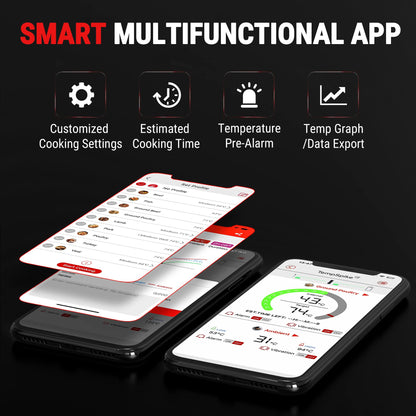 - ThermoPro TempSpike 150M Wireless Meat Thermometer | For Grilling | Bluetooth Meat Thermometer -