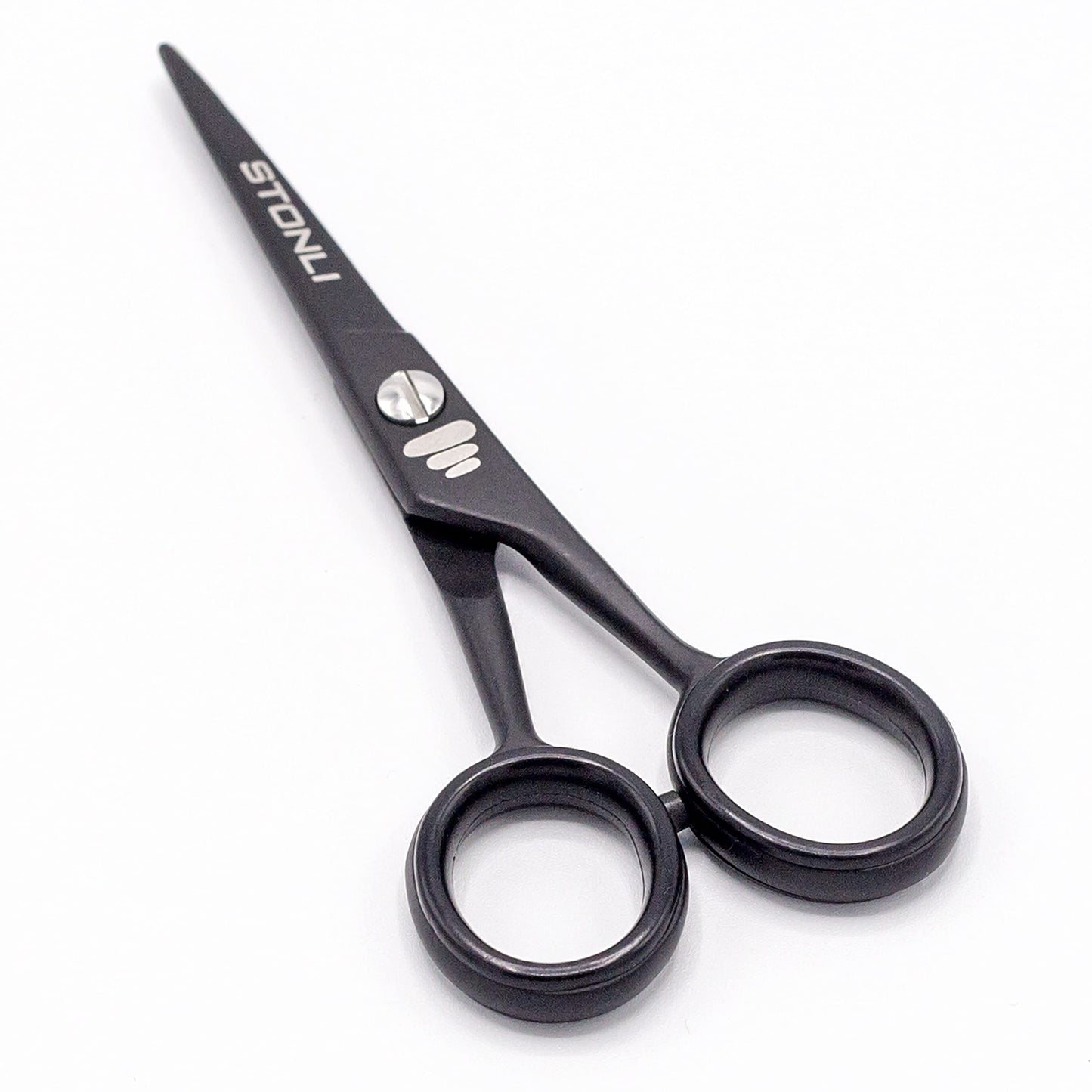 - STONLI 4.5 inches Beard and Moustache Scissors | Nose Hair Trimming Stainless Steel Scissors -