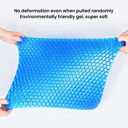 - Orthopaedic Gel Seat Cushion | Non-Slip Pillow | Back Support Cushion -