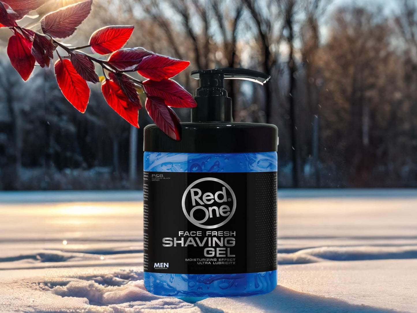 - Redone Shaving Gel Face Fresh 1000 ml | Shaving Gel Transparent Men | No Foam -