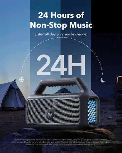 - Soundcore Boom 2 Outdoor Speaker | 80W | Subwoofer -
