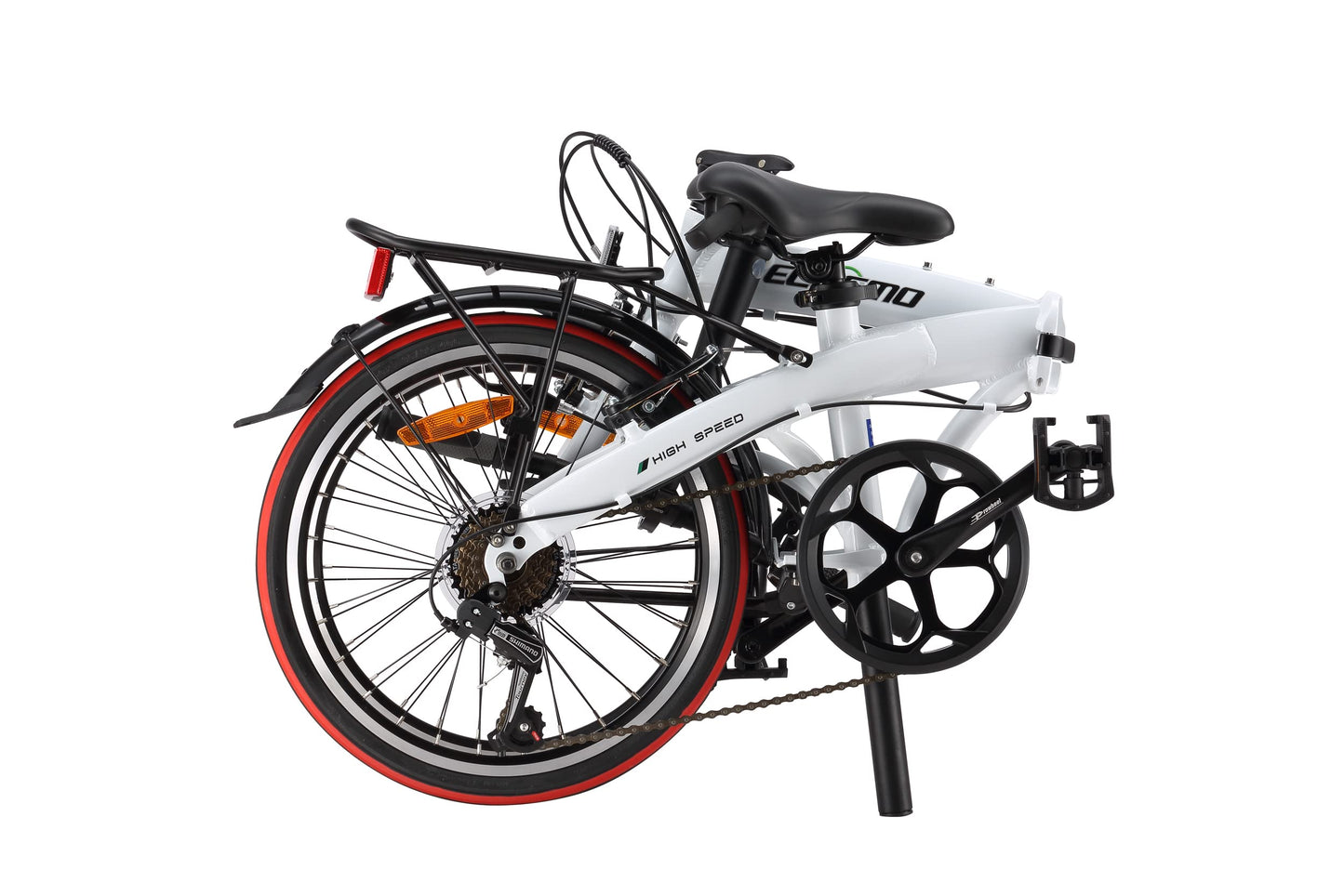- ECOSMO 20" Lightweight Alloy Folding City Bicycle Bike | 12kg -
