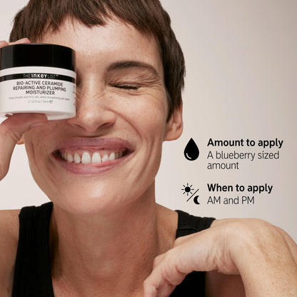 - The INKEY List BioCeramide Moisturiser 50ml | Anti-Ageing | Strengthens Skin Barrier | 24-Hour Hydration | Suitable For All Skin Types -