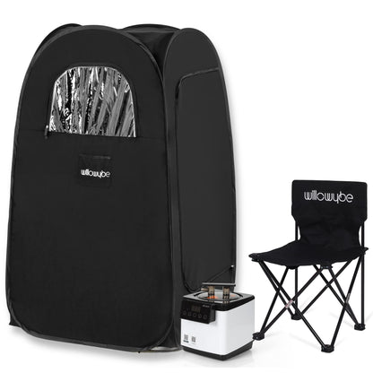 - Portable Steam Sauna | Personal Home Spa Room With Bluetooth | Steamer -