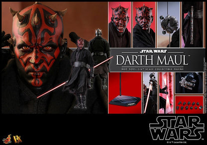 - Hot Toys Movie Masterpiece | Star Wars Episode I The Phantom Menace: Darth Maul 1/6th Scale Action Figure -