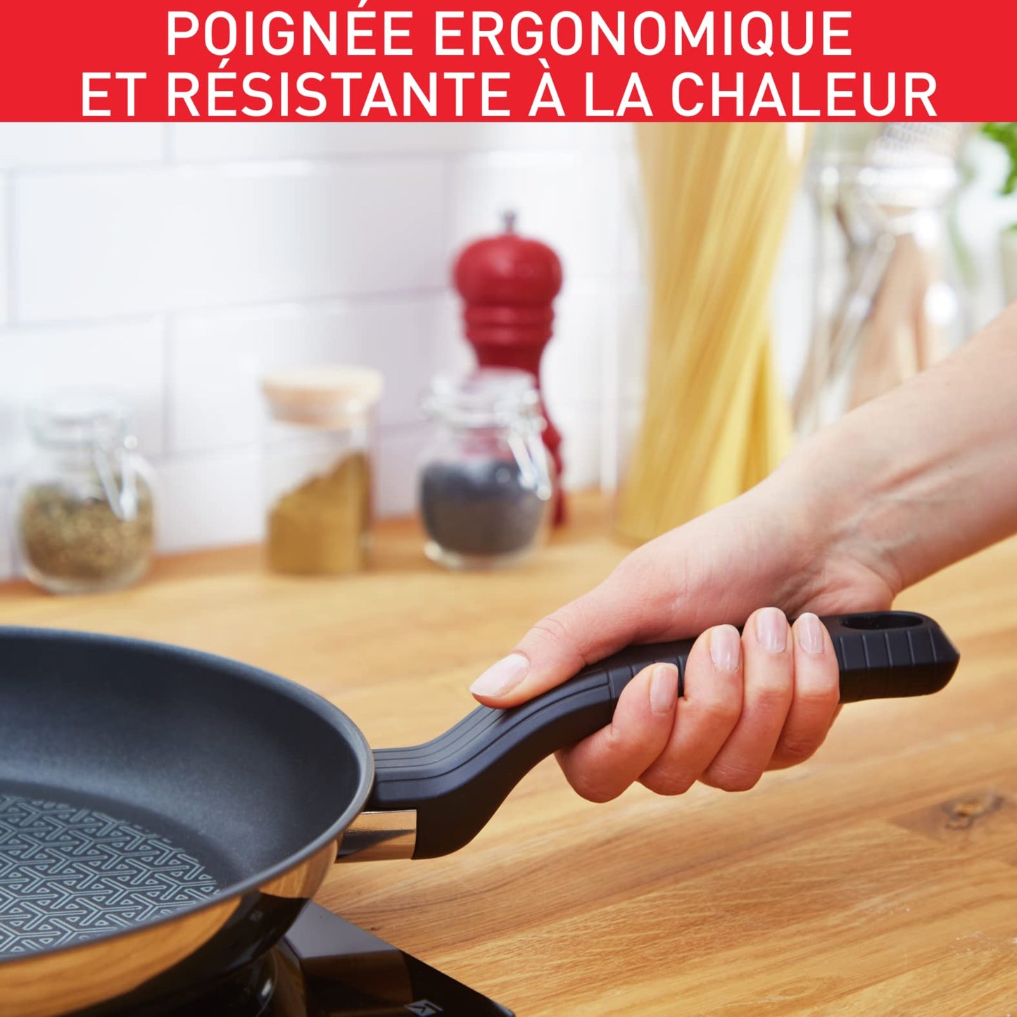 - Tefal 2 Piece Comfort Max | 24cm & 28cm Frying Pans | Stainless Steel, Silver, Black -