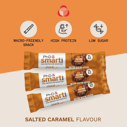 - PhD Nutrition Smart Protein Bar Low Calorie | Nutritional Protein Bars | Protein Snacks -