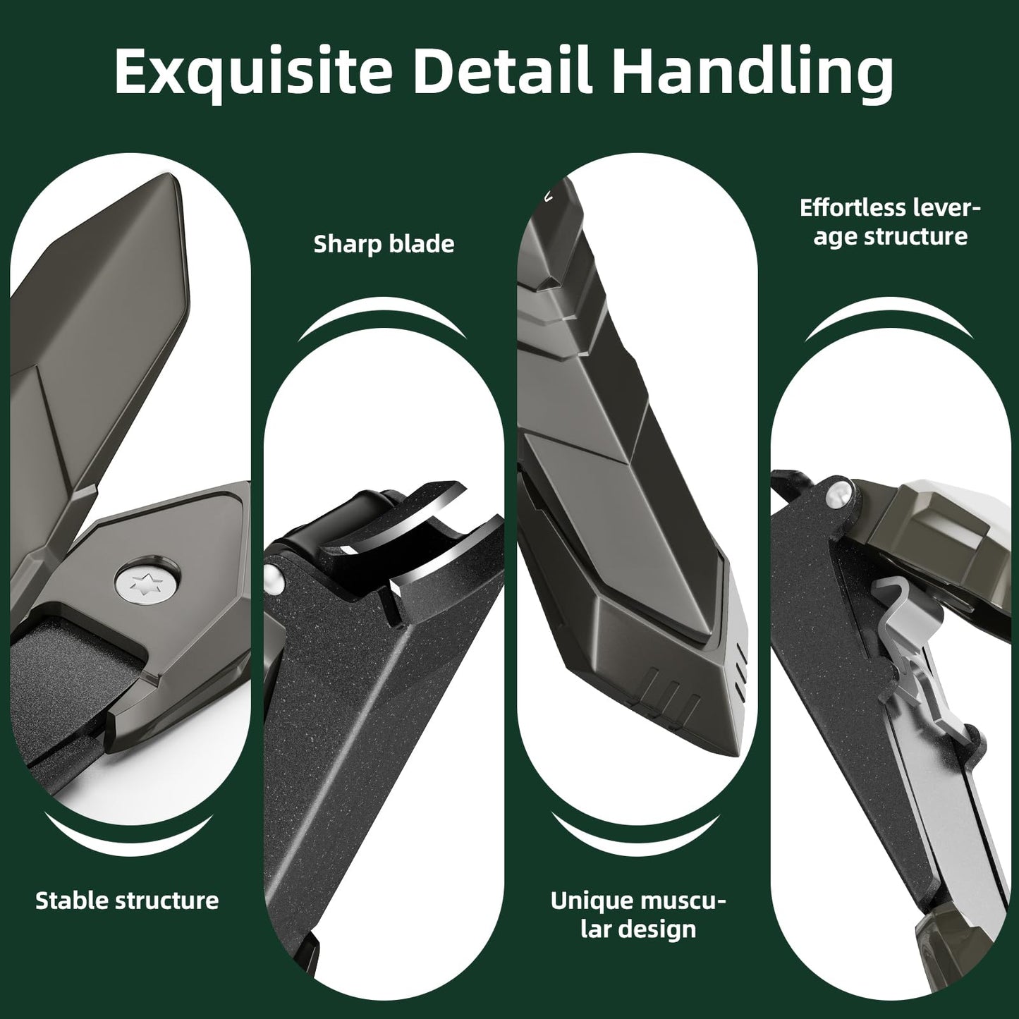 - VANWIN Nail Clippers for Men -