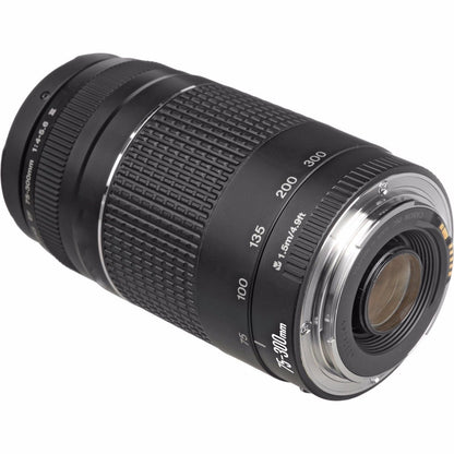 Canon EF 75-300mm f/4-5.6 III Telephoto Zoom Lens for Canon SLR Cameras Canon EOS 7D, 60D, EOS Rebel SL1, T1i, T2i, T3, T3i, T4i, T5i, XS, XSi, XT, XTi Digital SLR Cameras