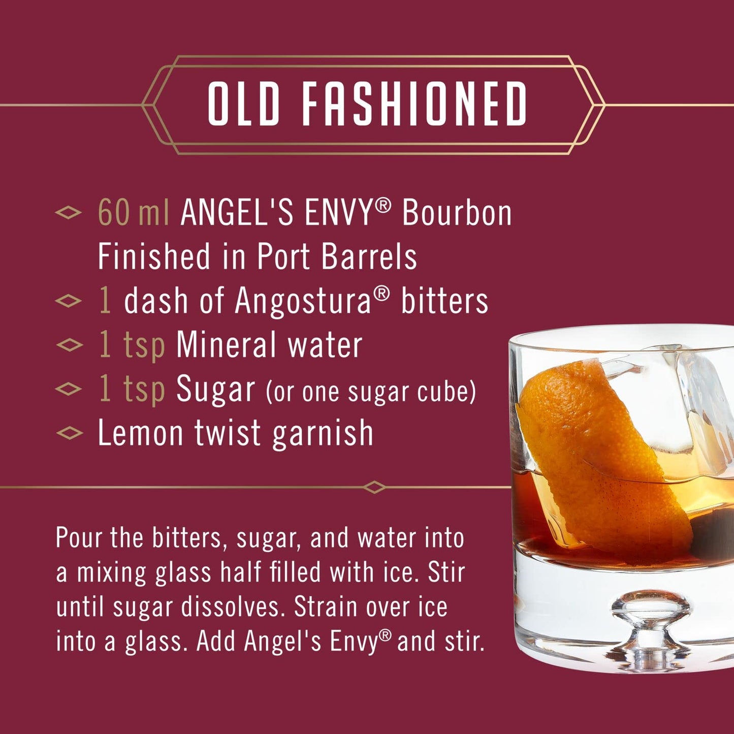 ANGEL’S ENVY Kentucky Straight Bourbon Whiskey Finished In Port Wine Barrels, Notes Of Vanilla And Toasted Nuts, 43.3% ABV, 700ml / 70cl