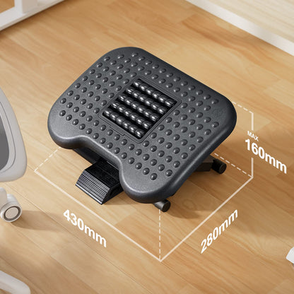 - HUANUO Foot Rest | Foot Rest Under Desk | Adjustable Angle & 3 Different Height Positions -