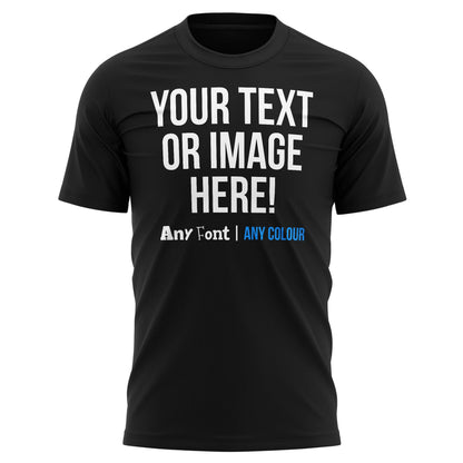 - Personalised Text and Image T Shirt-