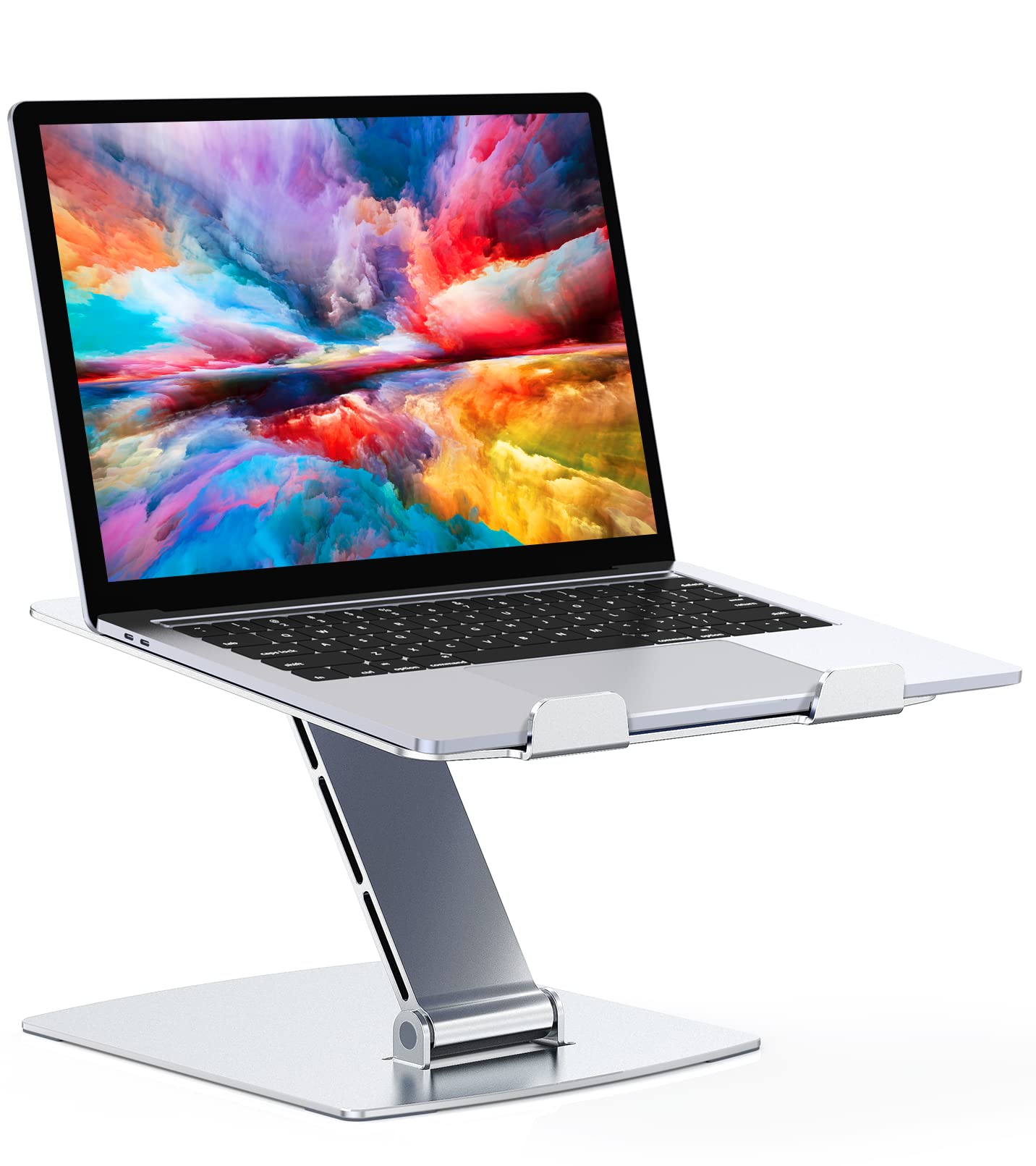 - Glangeh Laptop Stand | Adjustable Height, Ergonomic Portable Laptop Riser Holder -