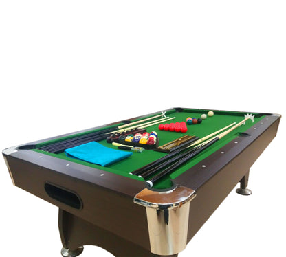 7 Ft Pool Table Billiard Playing Cloth Indoor billiards table new - Green Season