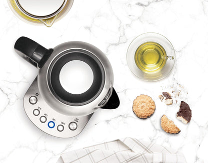 - Haden Richmond Variable Temperature Control Kettle  | Keep Warm Function  | Stainless Steel & Glass Kettle | 3000W Fast Boil & Quiet Electric Kettle -