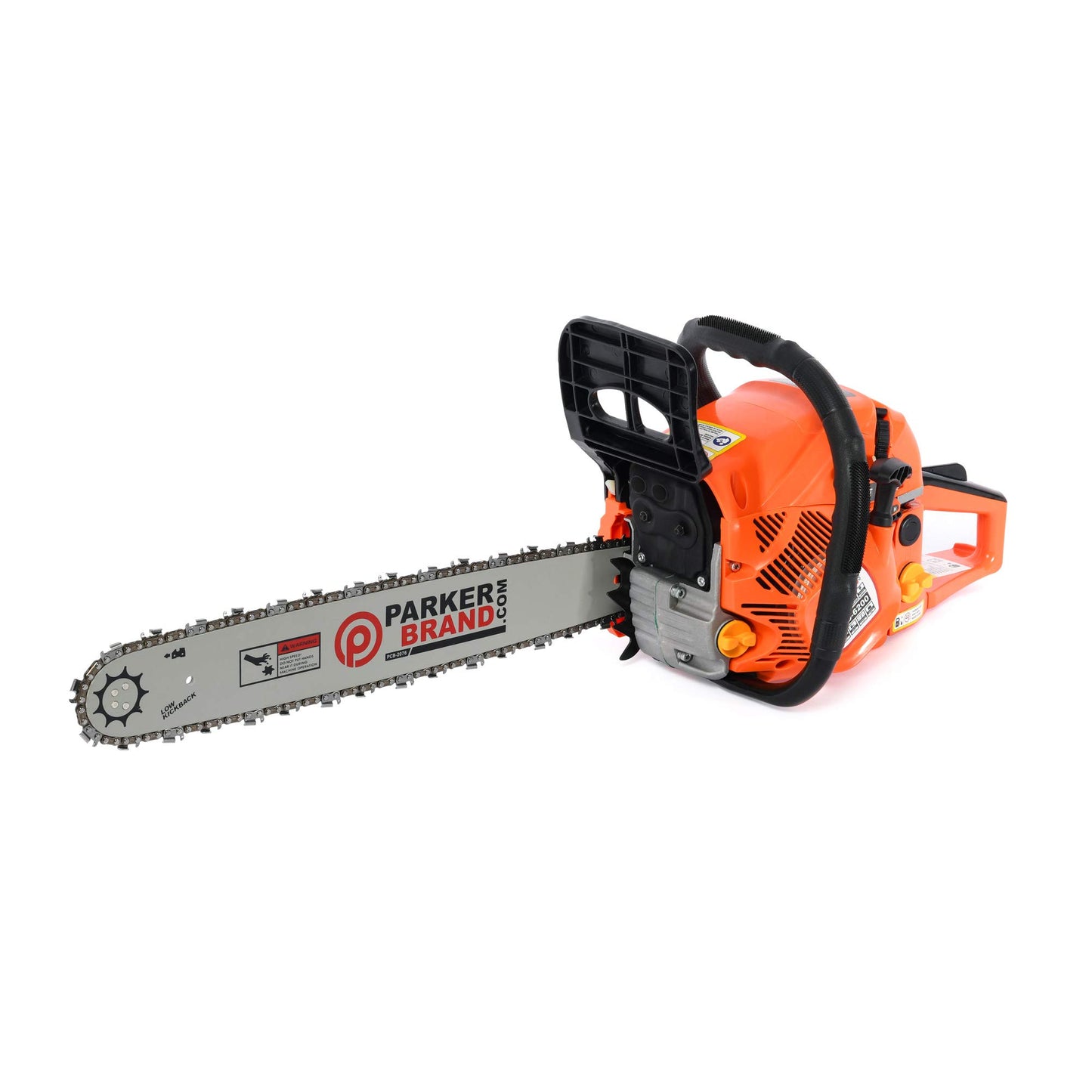 62cc Petrol Chainsaw - 20” Bar & 2 x Chains + More