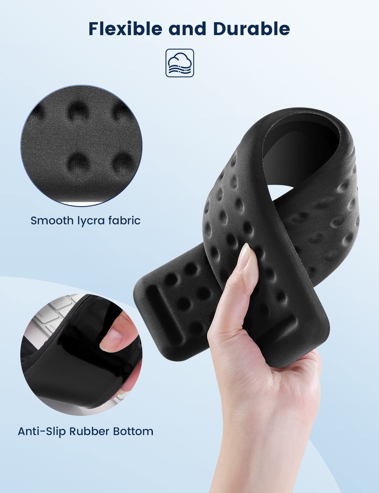 - VAYDEER Keyboard and Mouse Wrist Rest -