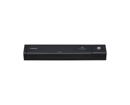 Canon P-208II Portable A4 Document Scanner, USB Mobile Document Scanner Duplex, Double Sided scanning, Home scanner, Plug & Play, 10x Automatic Document Feeder, Windows/MAC - Black