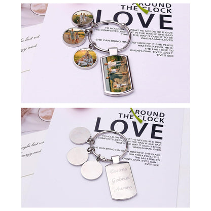- FIKCIK Personalised Photo Keyring -