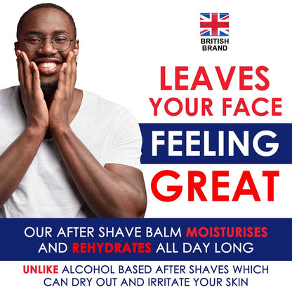 - Gentlemans Face Care Club | Aftershave Balm For Men | Vegan Friendly After Shave Post Shave Gel -