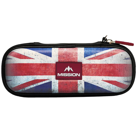 - Mission Darts Union Jack Darts Case | Freedom Wallet | Luxor Holds Assembled Darts UJ, Slim (W040) -