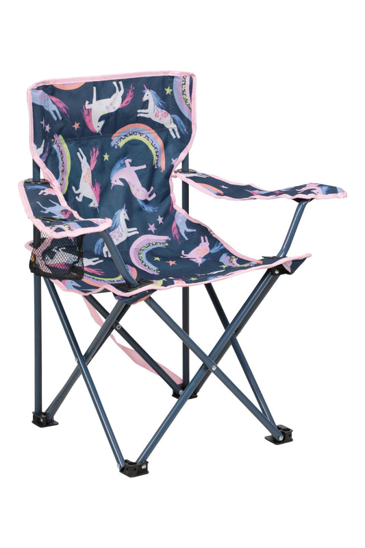 - Mountain Warehouse Patterned Mini Folding Chair | Lightweight & Durable Camping Seat -