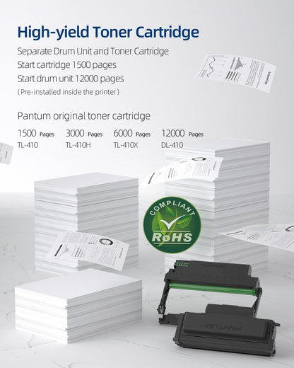 - Pantum P3018DW Wireless Laser Printer | Monochrome Auto Duplex Laser Printers -