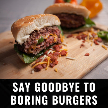 - Grillaholics Stuffed Burger Press and Hamburger Maker -