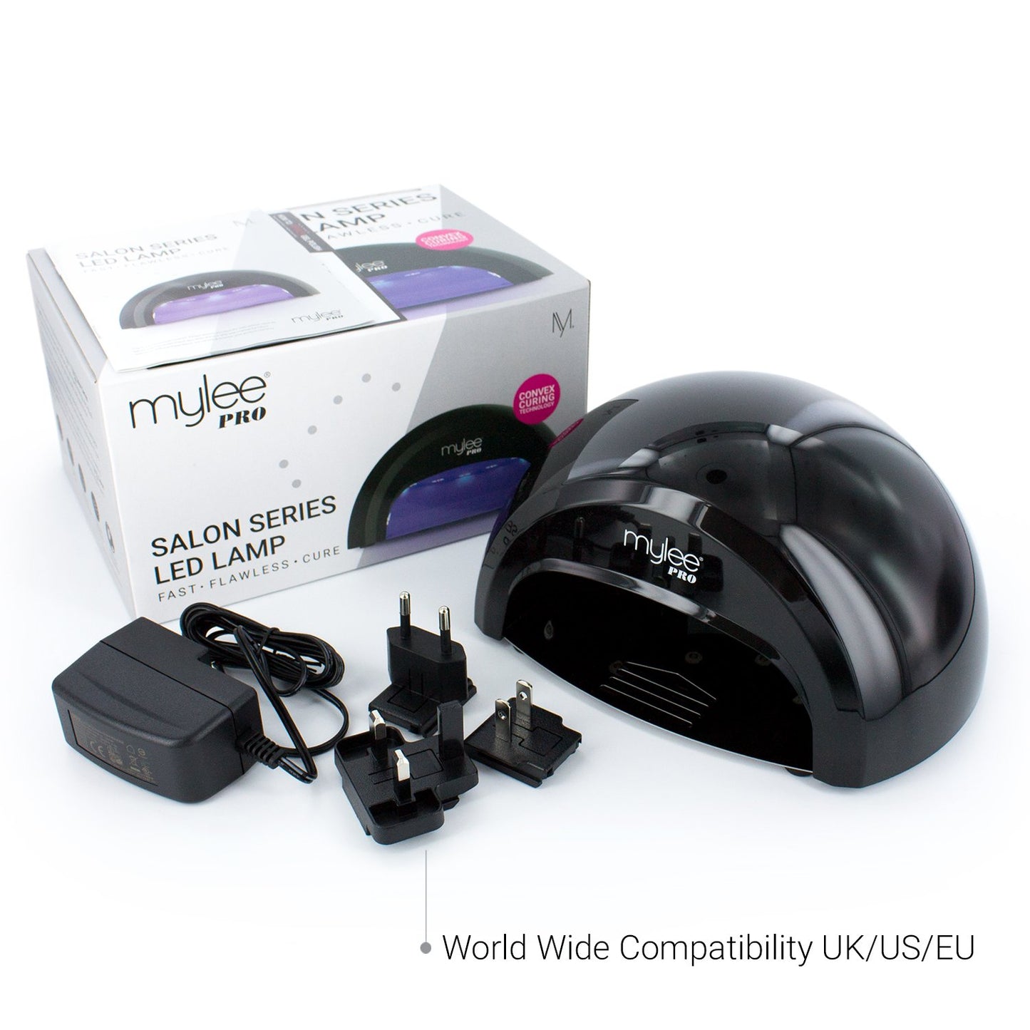 - MYLEE | 15 Seconds Cure Convex Curing® LED Gel Polish Nail Drying Lamp KIT -