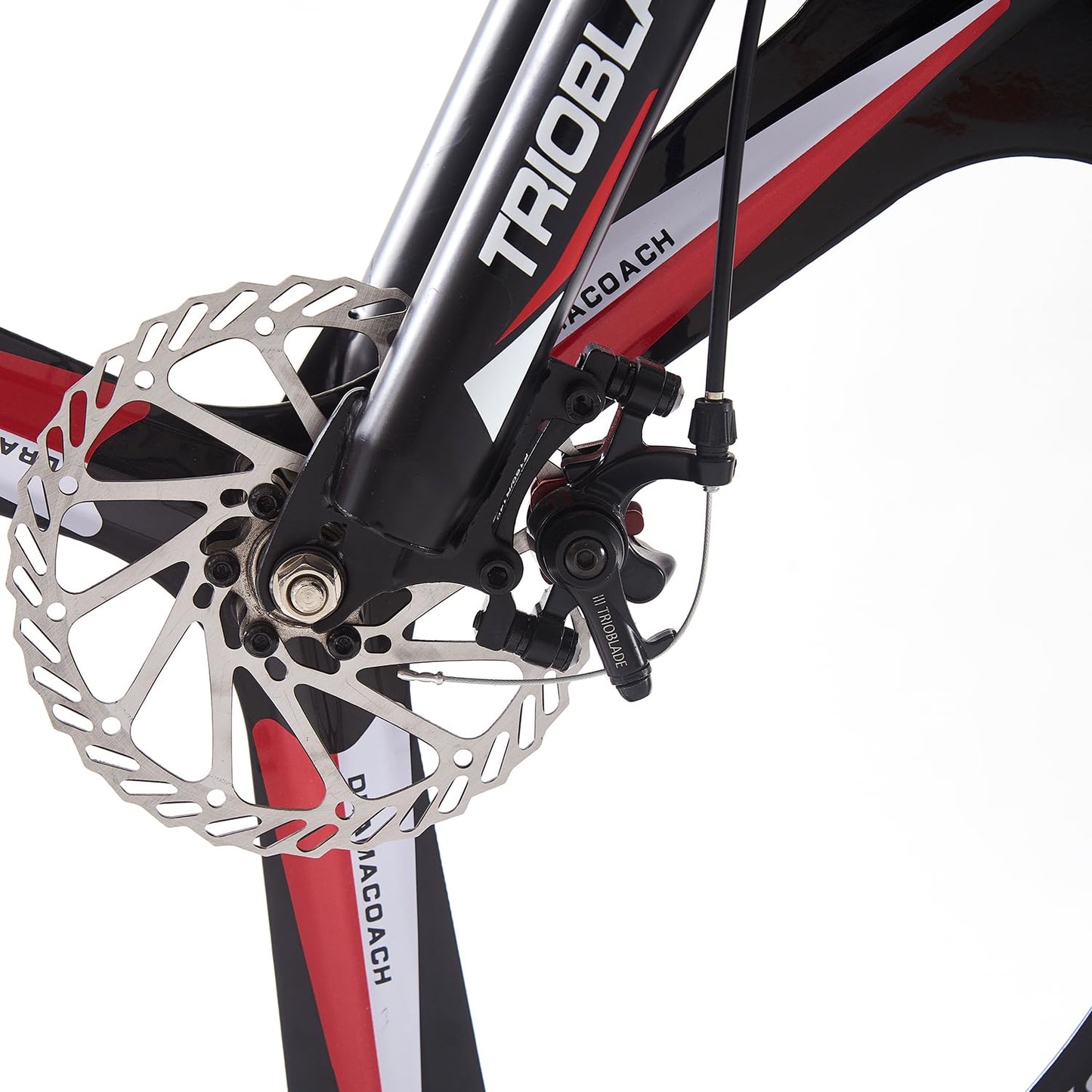 BSTSEL 27.5Inch Adult Folding Mountain Bike,Dual Suspension Mountain Bikes with 27.5 Inches 3-Spoke Wheel, Shimano 21 Speed Mens and Womens Foldable Mountain Bicycle (Black& Blue)