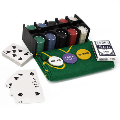 - Tanness 200 Pcs Poker Set | Casino Texas Holdem Poker Set | Black Jacks Game -