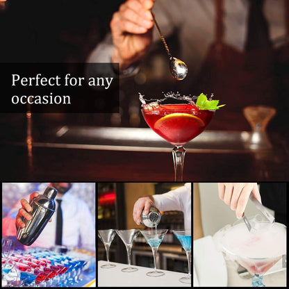 Cocktail Shaker Set, GAWENTINY Cocktail Making Set, Cocktail Shaker Set with Stand, 750ML Stainless Steel Shaker for Cocktail, Cocktail Shaker Gift Set for Home Bar