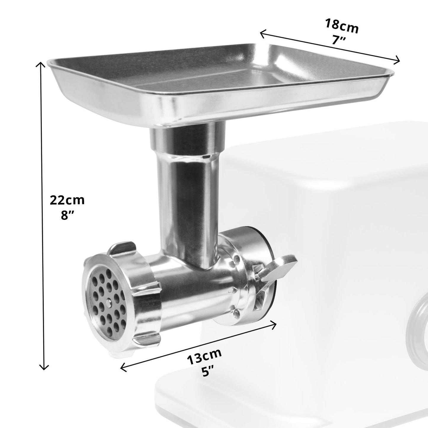 - Duronic Meat Grinder MG301 | Electric Meat Mincer Machine | Sausage Maker and Kibbeh Maker | Grinder Mixer for Food -