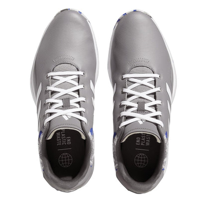 adidas Mens S2G 23 Spiked Golf Shoes Grey3/White/Lucid Blue 10 (44.7)