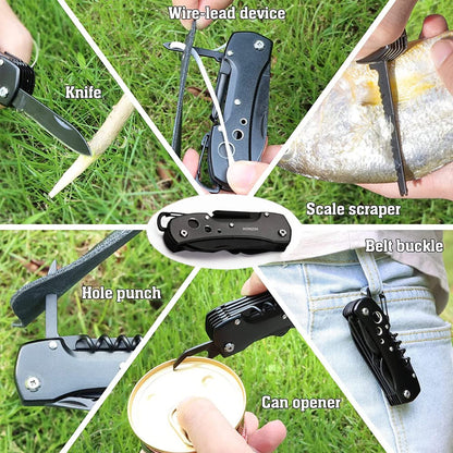 - HONZIN Swiss Style Multi Function Pocket Knife -