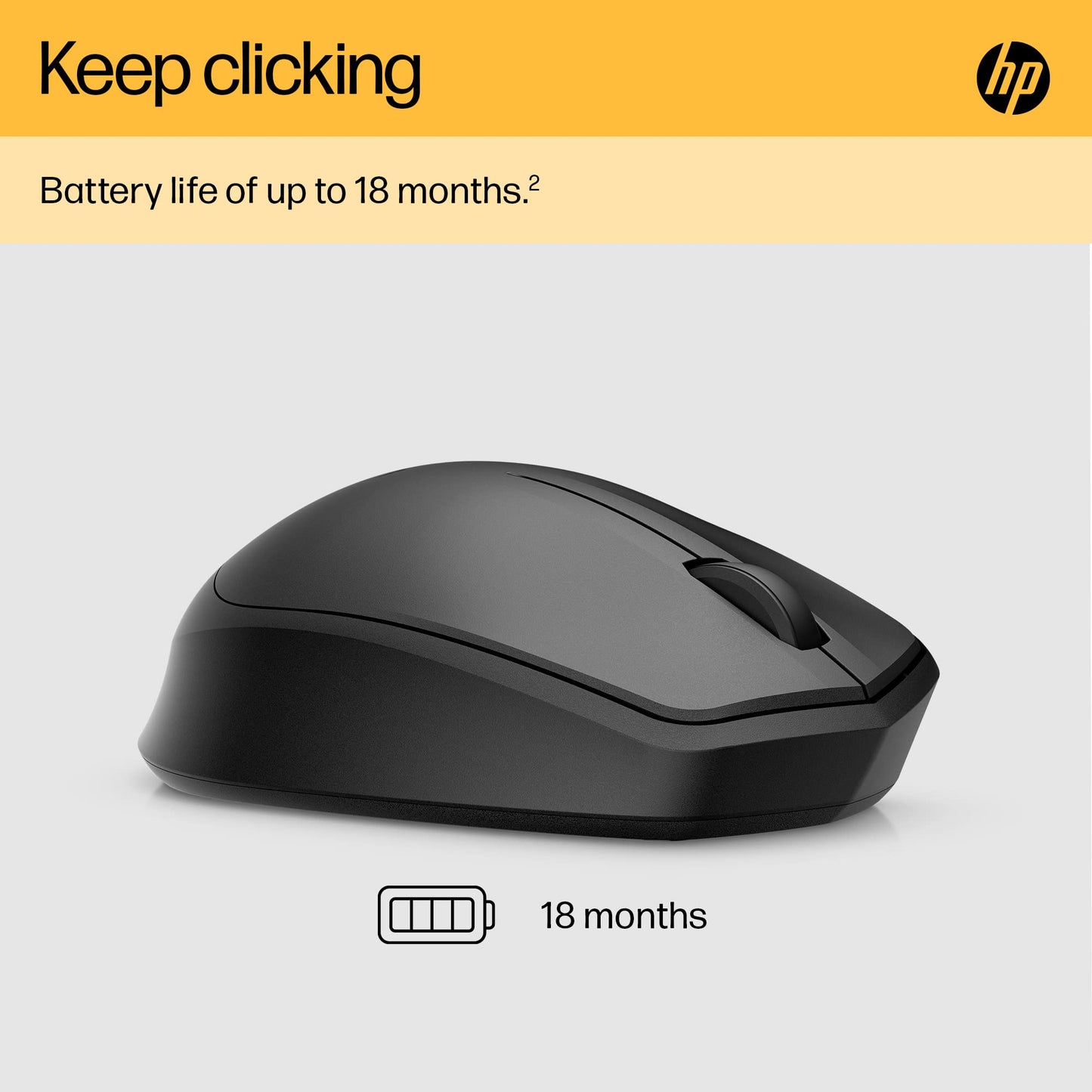 - HP 280 Silent PC Wireless Mouse | HP Blue Optical Technology -