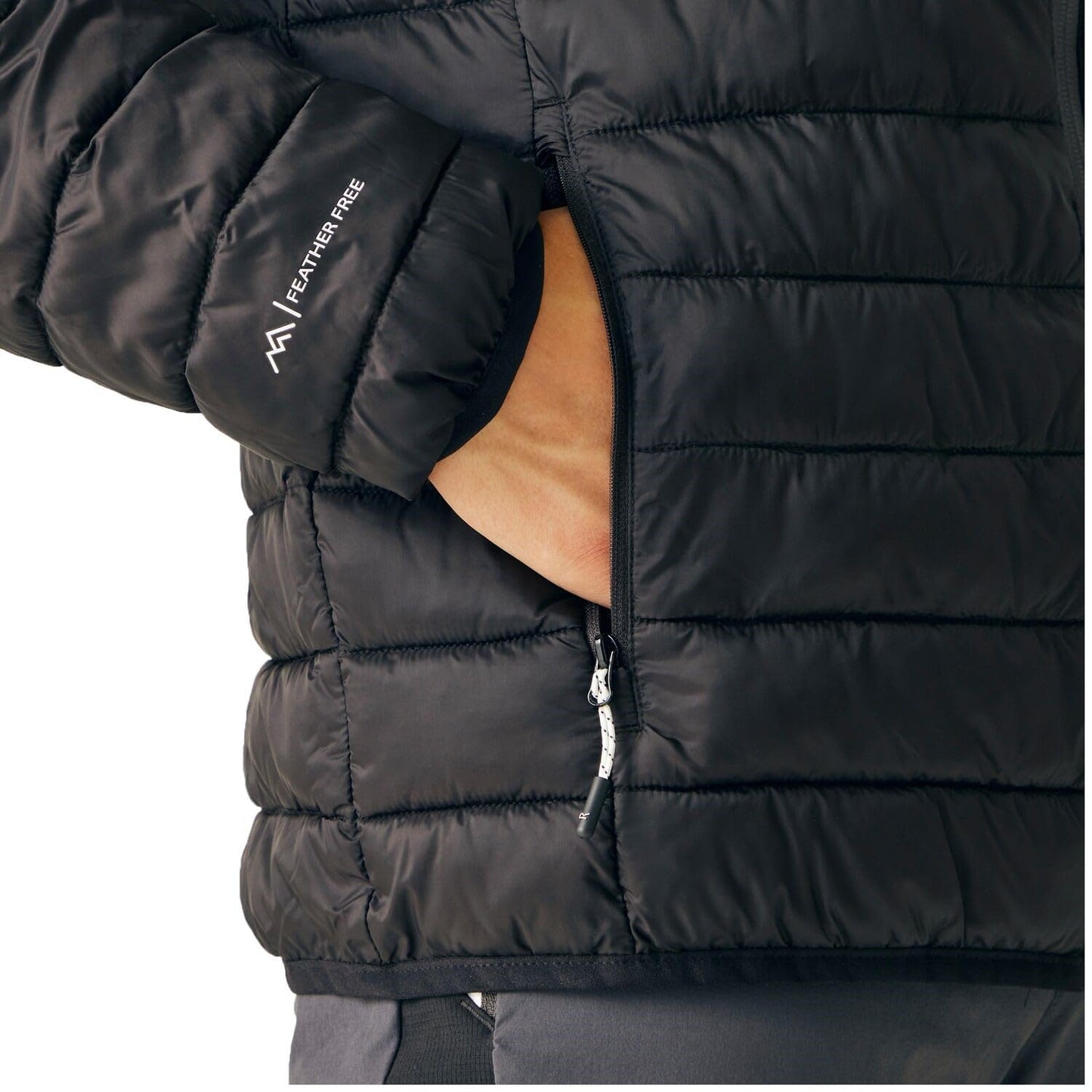 -  Regatta Mens HillPack II Packaway | Full Zip Padded Jacket -
