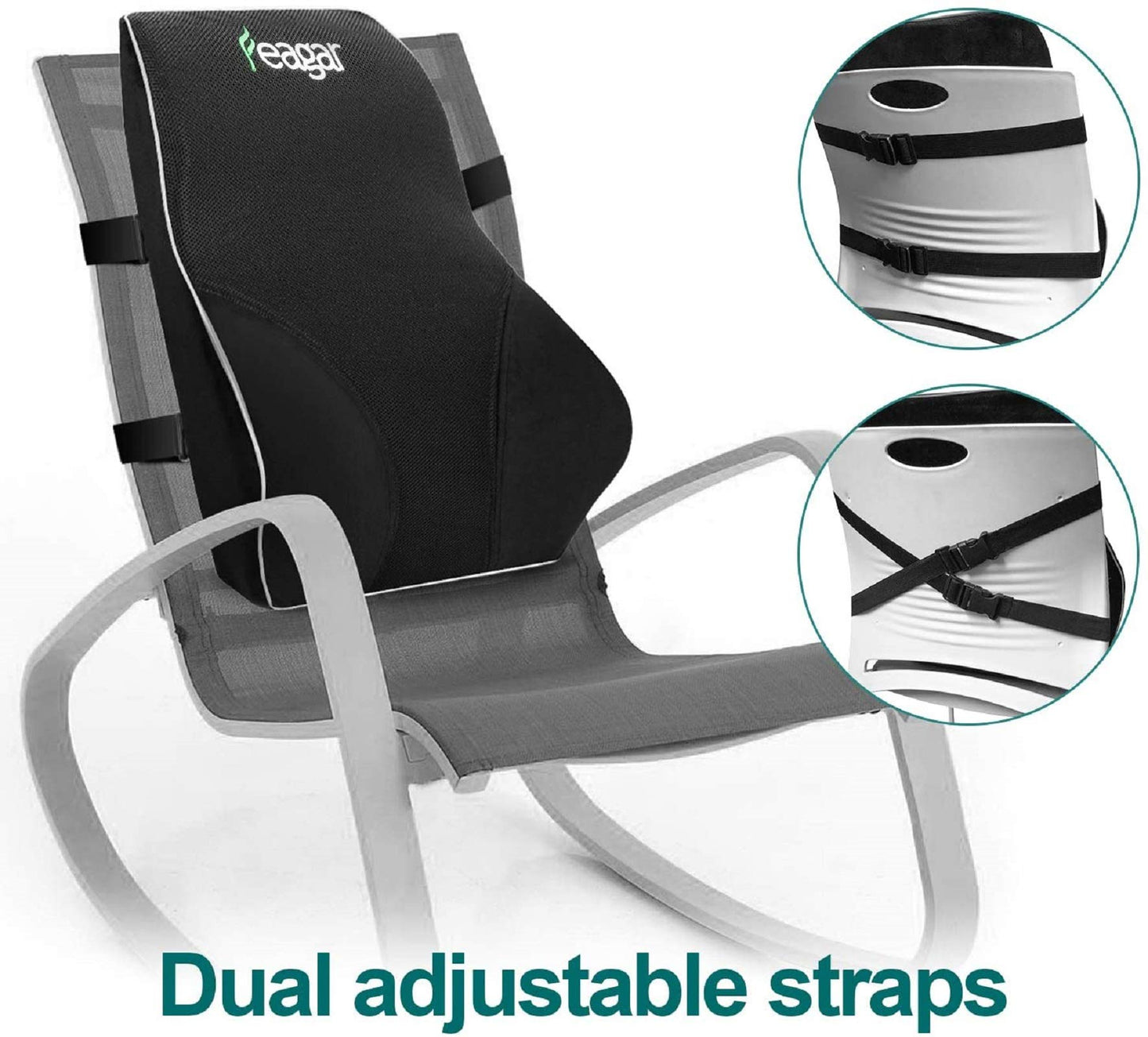 - Feagar Lumbar Pillows Back Support Cushions | Memory Foam Pillows -