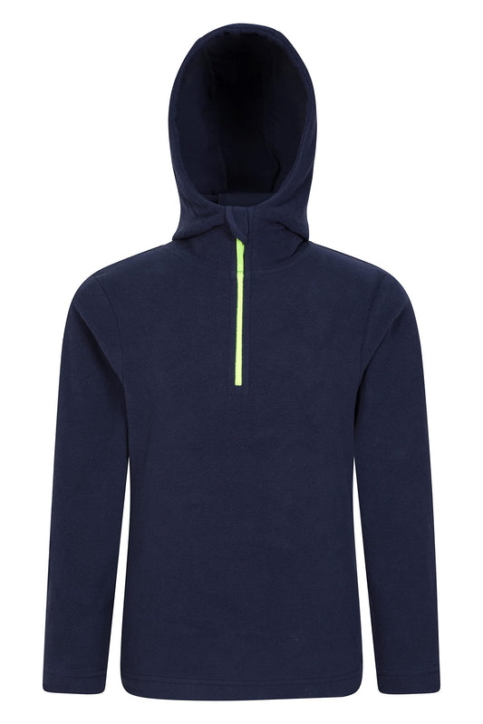 - Mountain Warehouse Camber Kids Microfleece Hoodie | Breathable | Lightweight | Anti-Pill & Quick Dry -