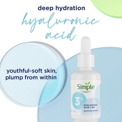 - Simple 3% Hyaluronic Acid | B5* | Serum Booster -