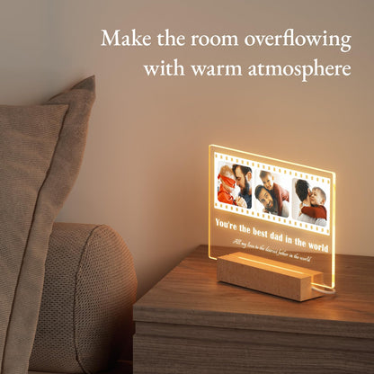 - Personalised Night Light with Photo -