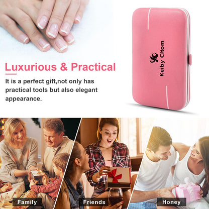 - Manicure Set | 10pcs Professional Nail Clippers Kit -