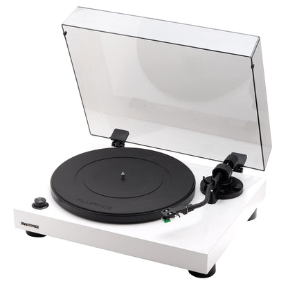 - Fluance RT81 Elite High Fidelity Vinyl Turntable Record Player | Audio Technica AT95E Cartridge | Belt Drive | Built-in Preamp | Adjustable Counterweight | High Mass MDF Wood Plinth | Piano White -